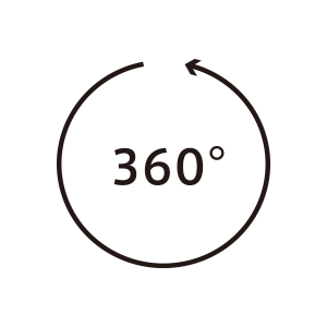 360度旋转电源线