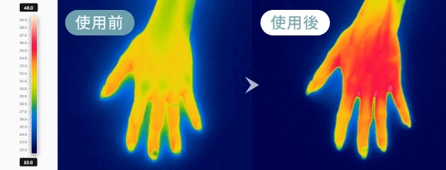 使用前・使用後イメージ