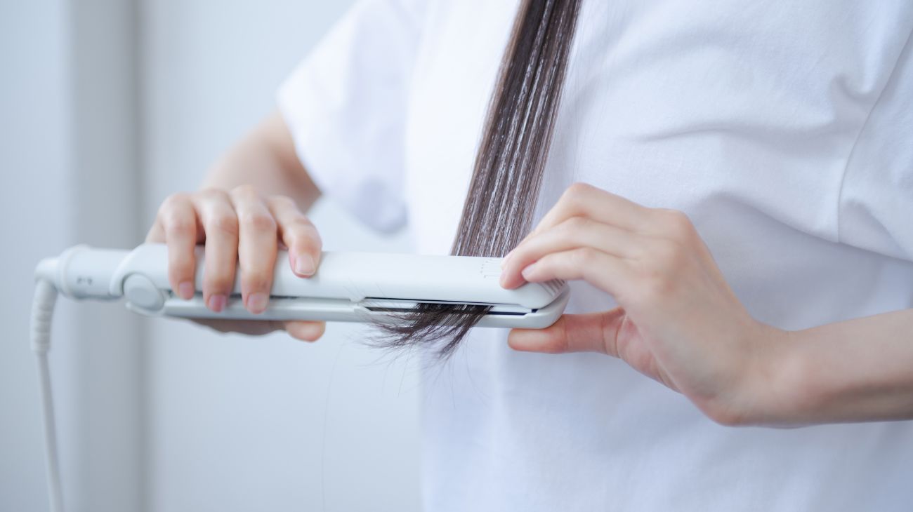 ヘアアイロン用スタイリング剤のおすすめの使い方