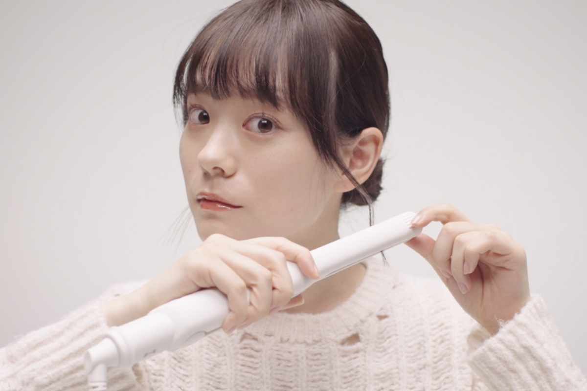 おくれ毛でこなれ感！<br>簡単お団子ヘア