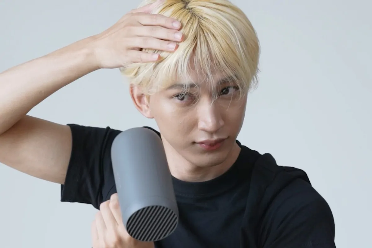 毛流れセンターパートヘアの仕方