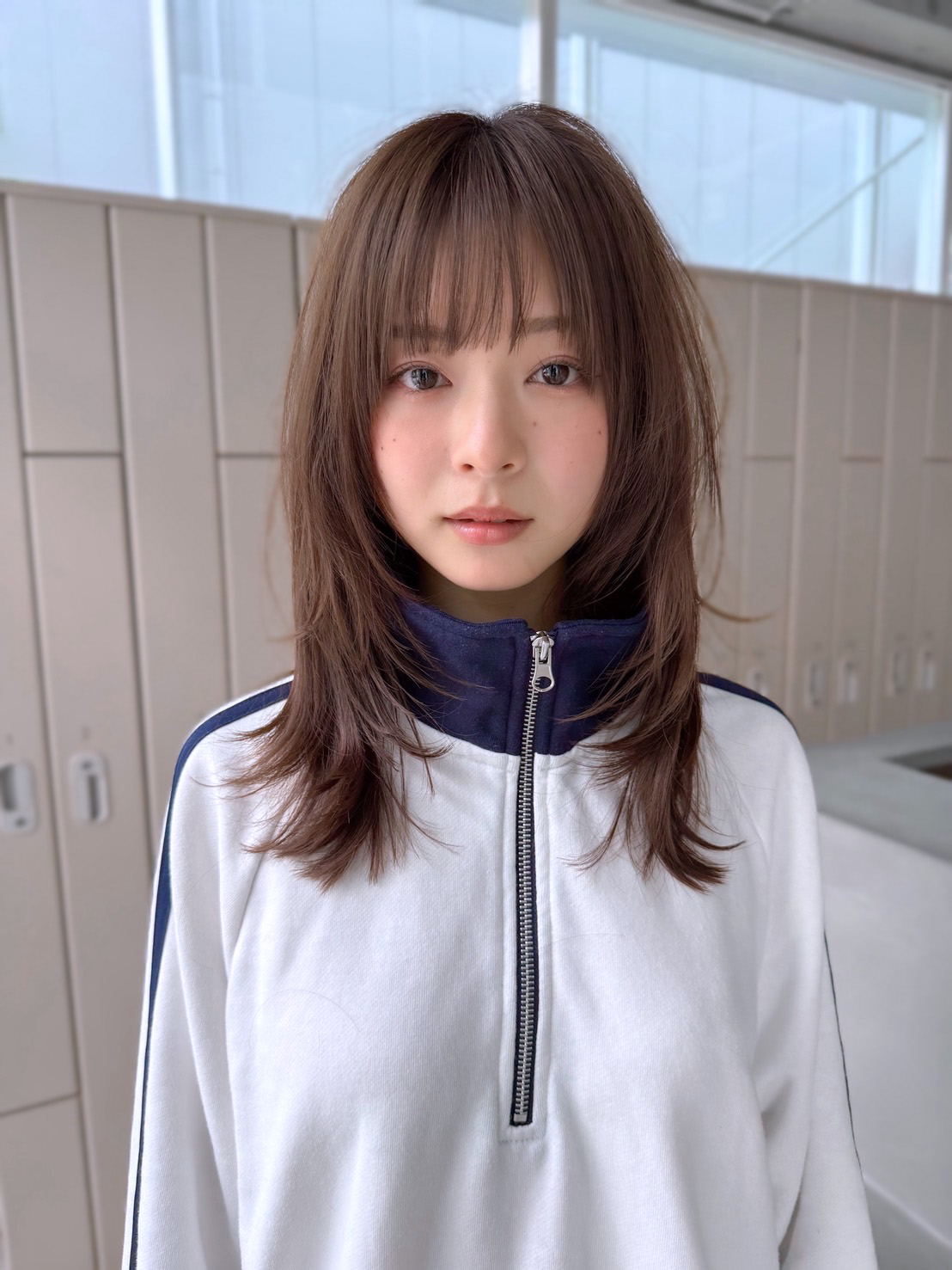 似合う髪型診断結果：ウルフミディ